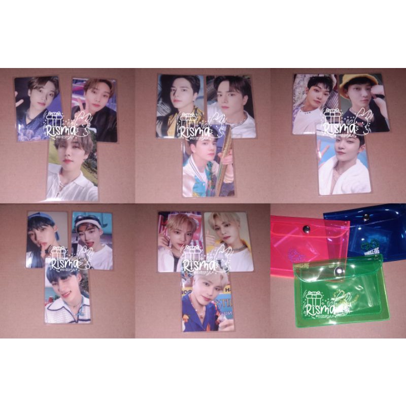 [READY STOCK] MD 04 THRILL-ING THE BOYZ PVC POUCH YOUNGHOON NEW JACOB KEVIN HAKNYEON PHOTOCARD SET /
