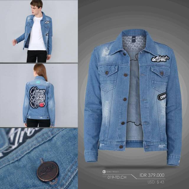 JAKET DENIM LEVIS TRUCKER CHEAP HAPPY MONDAY