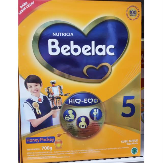 BEBELAC 5 SUSU BUBUK HONEY POCKEY 700 GR
