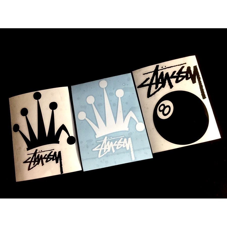 Cutting stiker STUSSY / Sticker STUSSY Motor Mobil