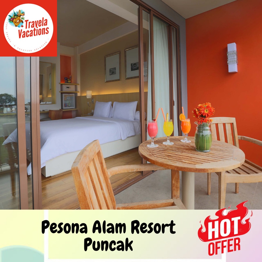 Promo voucher Pesona Alam Resort Puncak Bogor - staycation Puncak Bogor