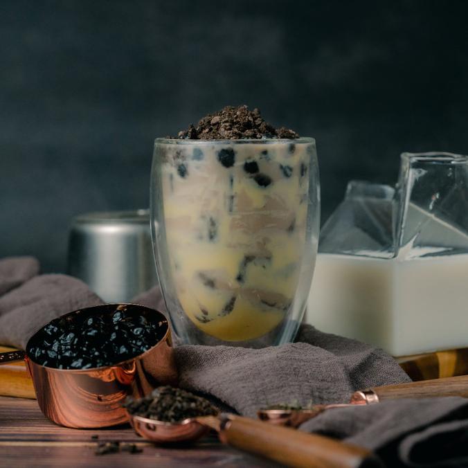 

[[BISA COD]] Black Tea - Bubble Tea Base - Teh Hitam Bubble Tea - Milk Tea 500g TERUJI Kode 1190