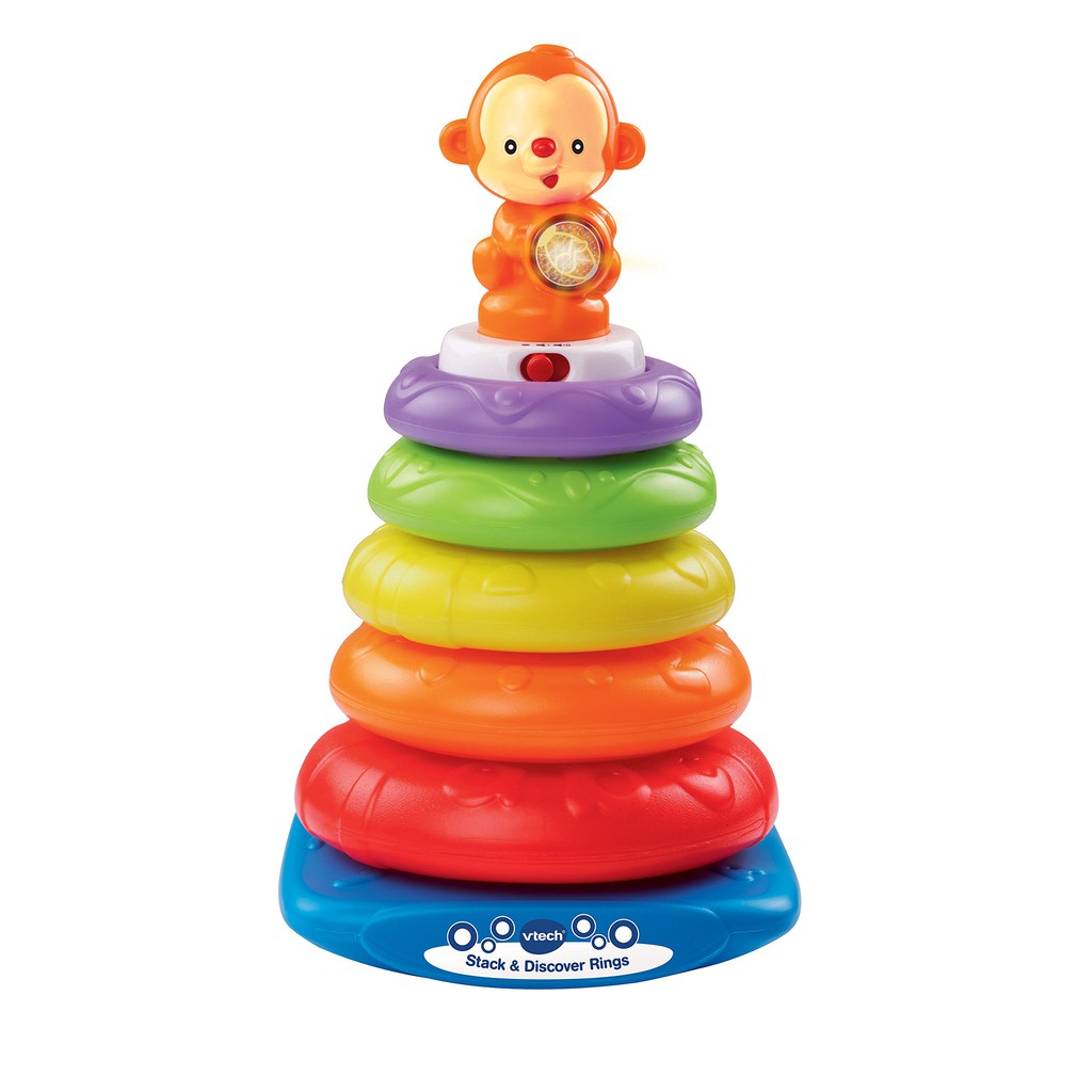 KIDDY.ID SEWA - VTech Stack and Discover Rings (JADETABEK)