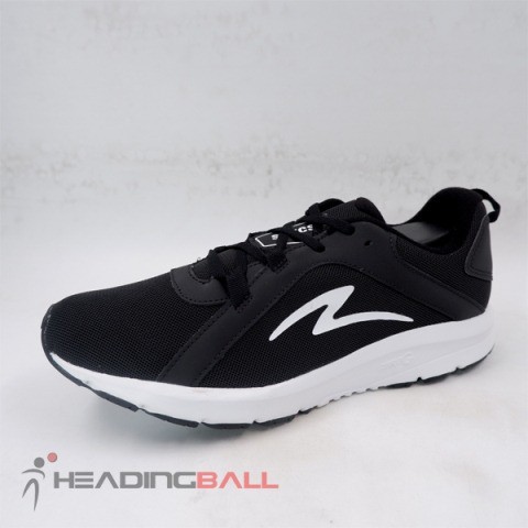 Sepatu Running Lari Specs Original Lightstreak Black White 200642