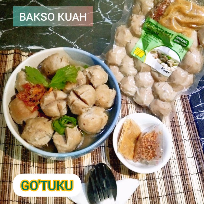 

BAKSO GO'TUKU BAKSO KUAH HOMEMADE BAKSO HEMAT ENAK