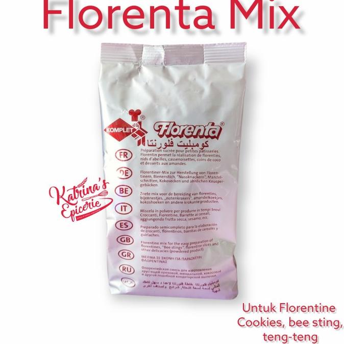 

vikriyansatyaveta5694 TEPUNG FLORENTA MIX 500 GRAM UNTUK FLORENTINE COOKIES, BEE STINGS DLL TERLARIS TERPERCAYA ORIGINAL