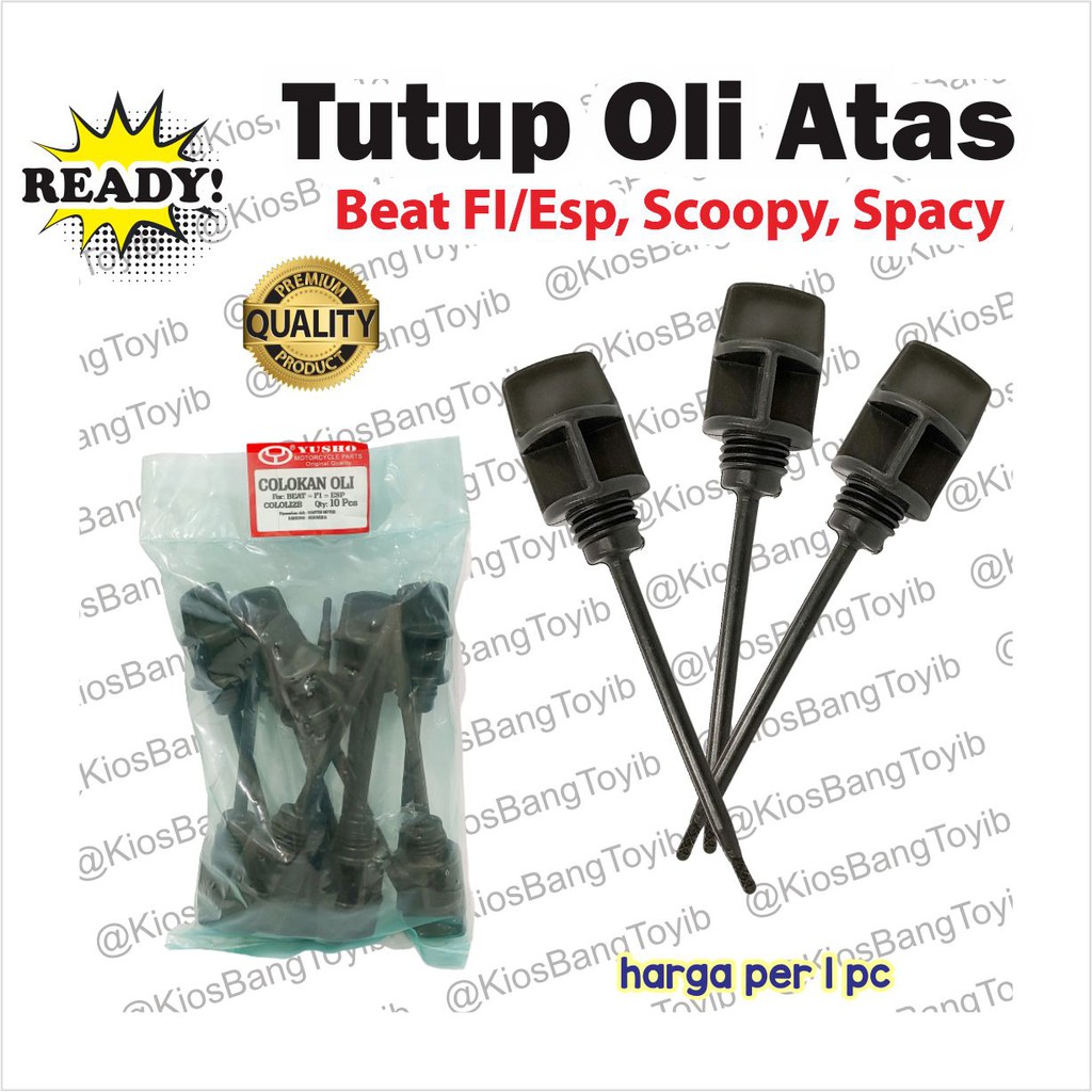 Tutup Colokan Oli Atas Honda Beat Scoopy Spacy Vario 125 Vario 150 Grand Supra Fit Karisma 𝐘𝐔𝐒𝐇𝐎