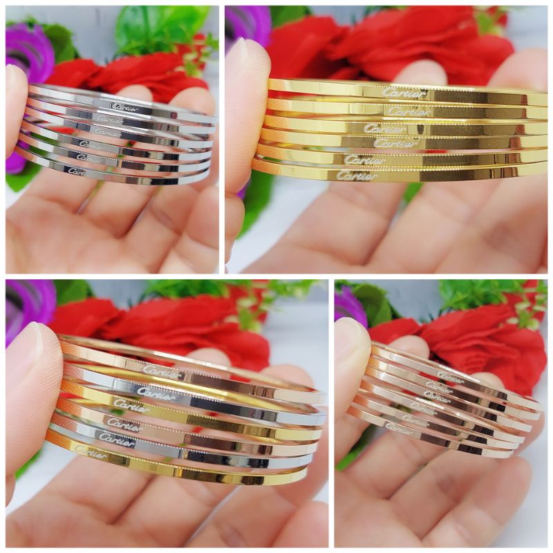 Gelang keroncong titanium