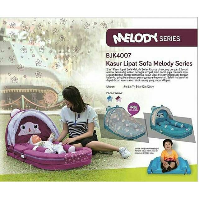 ♥BabyYank♥ BJK4007 KASUR LIPAT SOFA MELODY SERIES