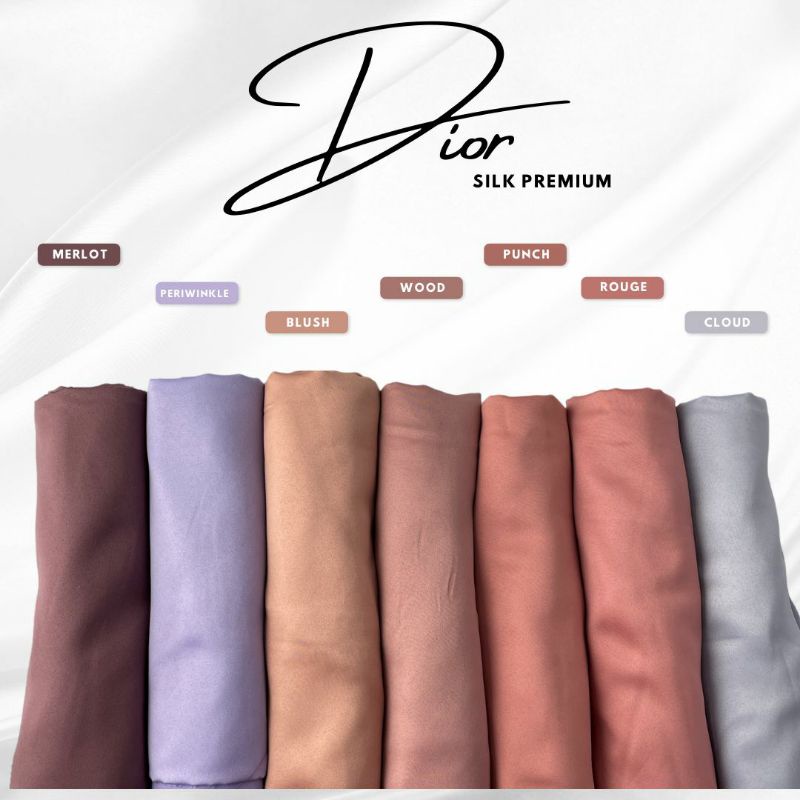 BAHAN KAIN DIOR SILK PREMIUM