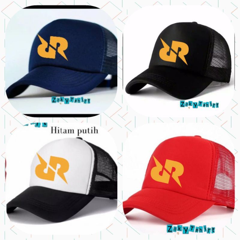 Topi Jaring Truker +Logo GAME RRQ