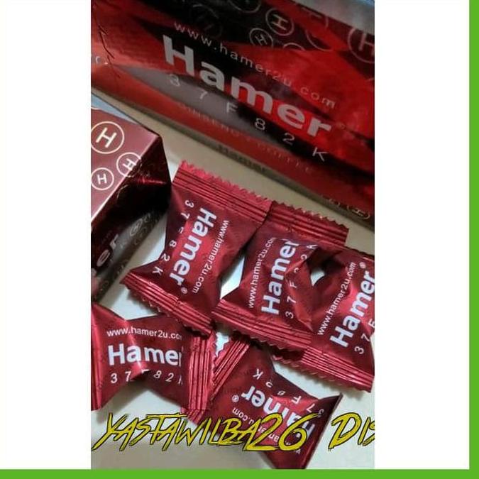 ゜ MUJARAB Terbaru Hamer Candy Permen Hammer Untuk Stamina Pria Perkasa 1 Sachet ASELI ↑