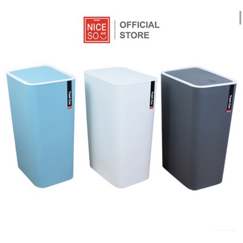 Trash can niceso / tempat sampah putih / tempat sampah niceso