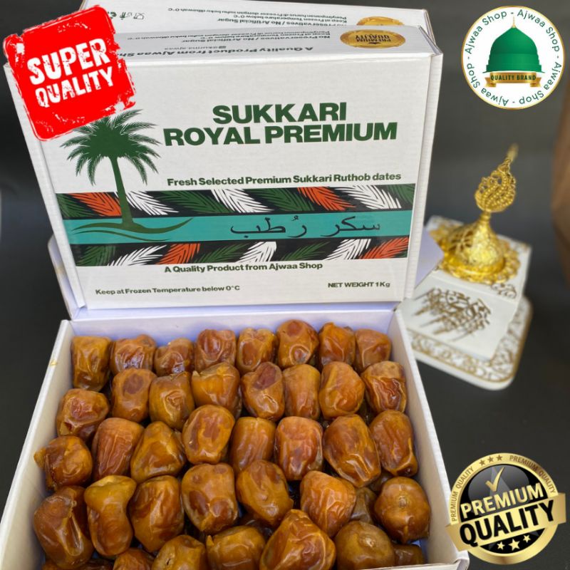

Kurma Sukari Ruthob Royal Premium grade 1