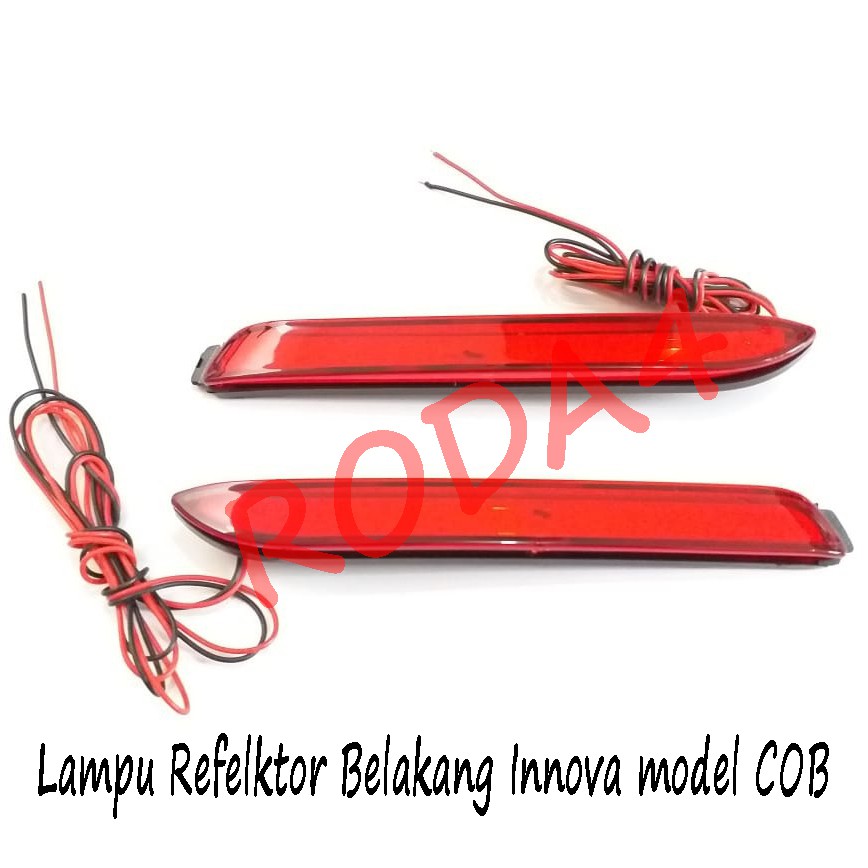 Lampu Reflektor Bumper Belakang Innova 2007 - 2015 Model COB