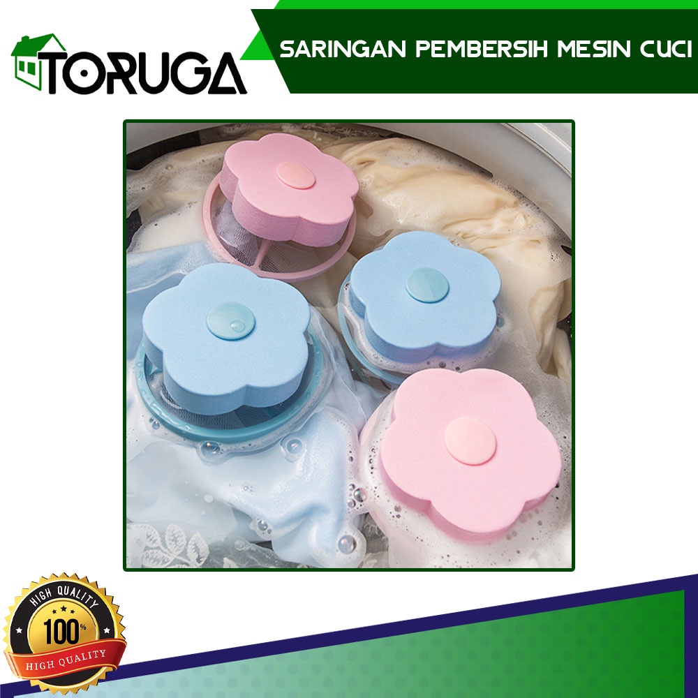 Saringan Pembersih Filter Mesin Cuci Kantong Tempat Penyaring Kotoran Jaring Halus Efektif