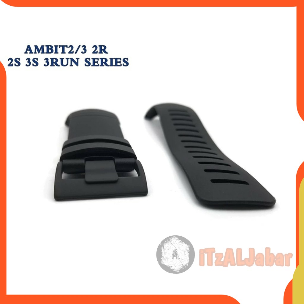 Tali jam tangan Suunto Ambit 1 2 2R 2S 3 Rubber strap Tali jam suunto ambit