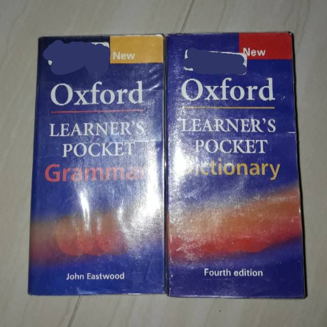 oxford learner's pocket grammar / dictionary