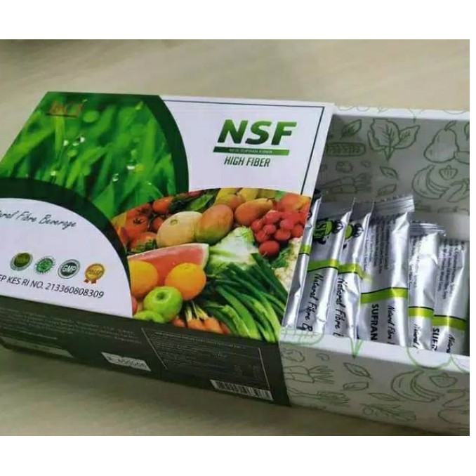 NSF Natural Sufran Fiber BCI ORI Suplemen Langsing Detox