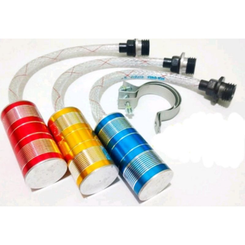 Tutup Oli Hawa Tutup Oli Variasi Tabung Tutup Oli Selang  Variasi Warna Untuk Motor Honda dan Yamaha