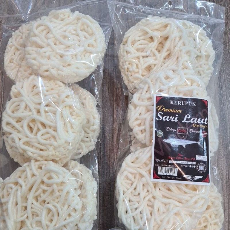

kerupuk keriting premium sari laut