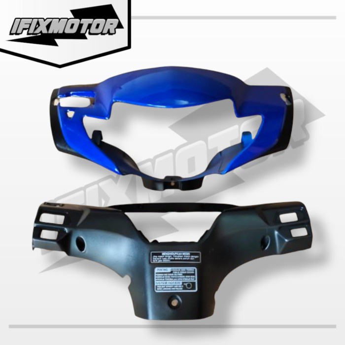 Batok depan belakang Supra X 125 - Totok/Batok Supra X 125 Lama Biru