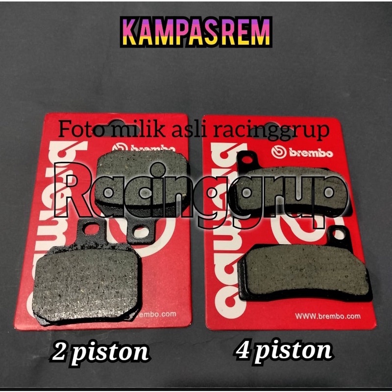 Kampas rem kaliper 2 piston / monoblok 4 piston IMPORT