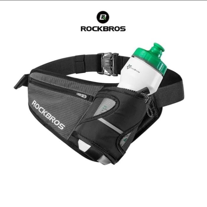 Rockbros Waist Bottle Water Bag D36 - Tas Pinggang Olahraga
