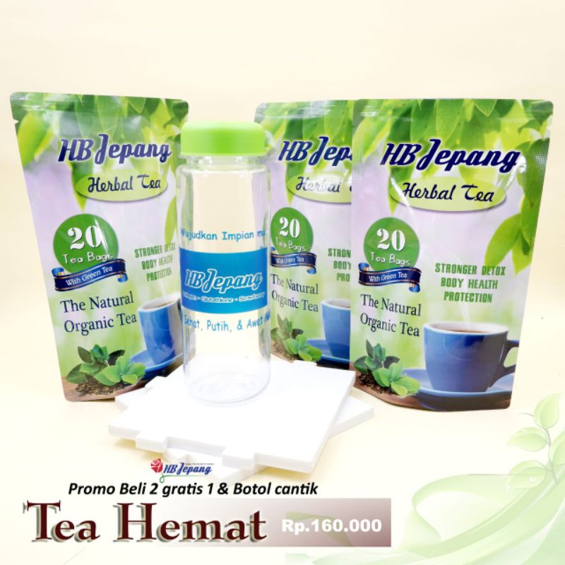 

promo Hb Jepang herbal tea beli 2 gratis 1