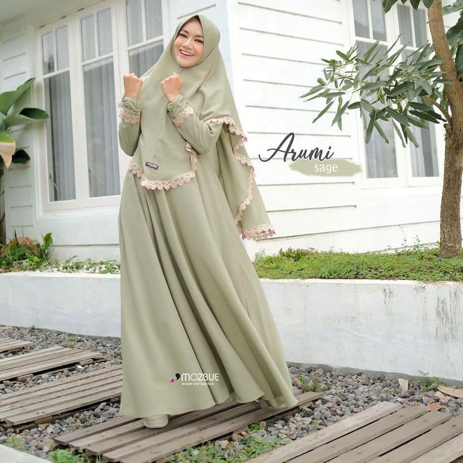 [RON. 3509] ARUMI SYARI GAMIS SYARI JUMBO UKURAN M L XL XXL XXXL 4XL GAMIS SET BUSUI DRESS MURAH PLU