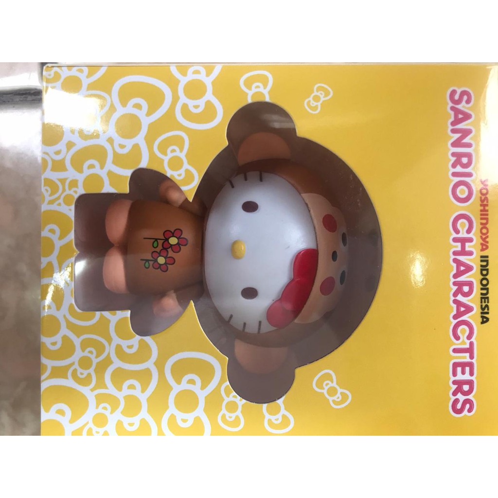 Sanrio mini figure characters | karakter Yoshinoya - mainan yoshinoya, kidsmeal yoshinoya