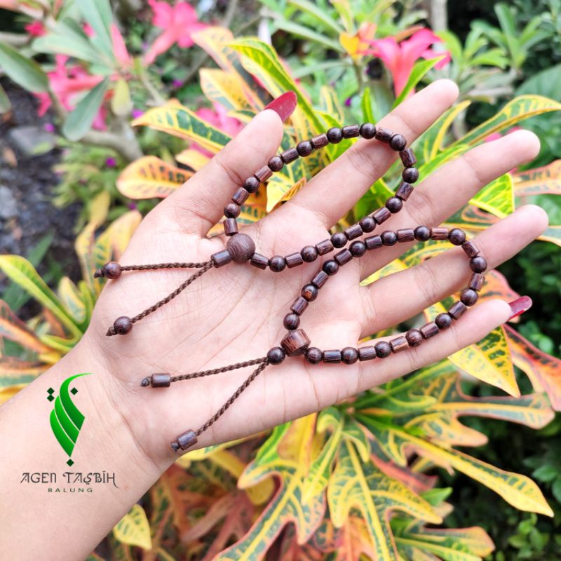 Gelang Galih Asem Kombinasi Motif Tabung Dan Bulat Size 6mm/COD