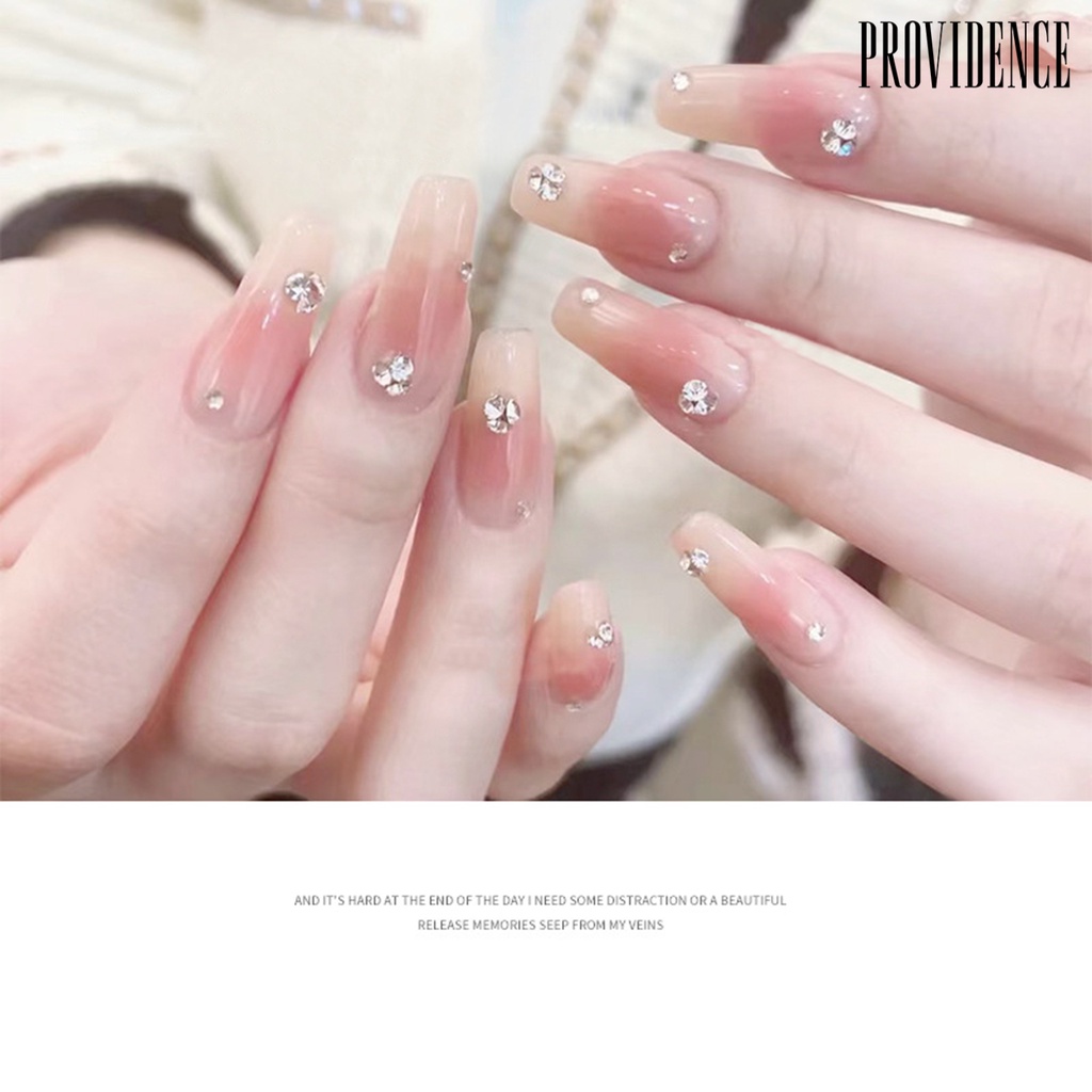 Providence 1 Kotak Berlian Imitasi Super Berkilau Untuk Dekorasi Nail Art 3D DIY