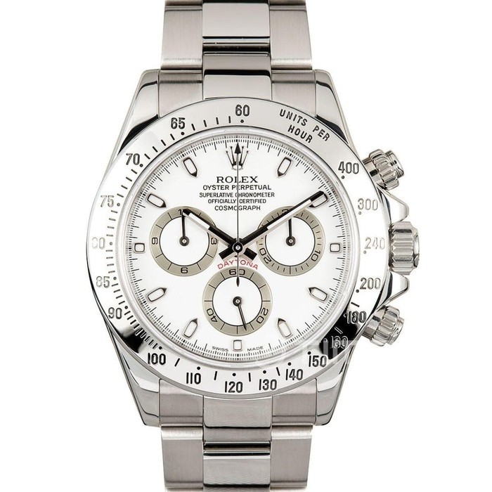 Promo Rolex Daytona White ID 116520 116509 Noob 904L Swiss Eta 1.1 JF AR JH Factory Automatic