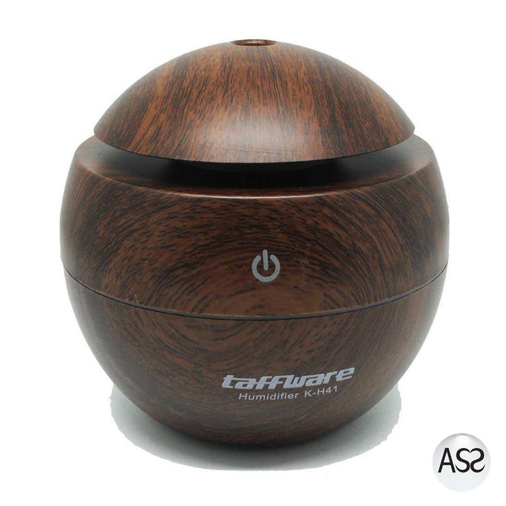 ASS Shop - Taffware Aromatherapy Air Humidifier Desain Kayu - HUMI H41