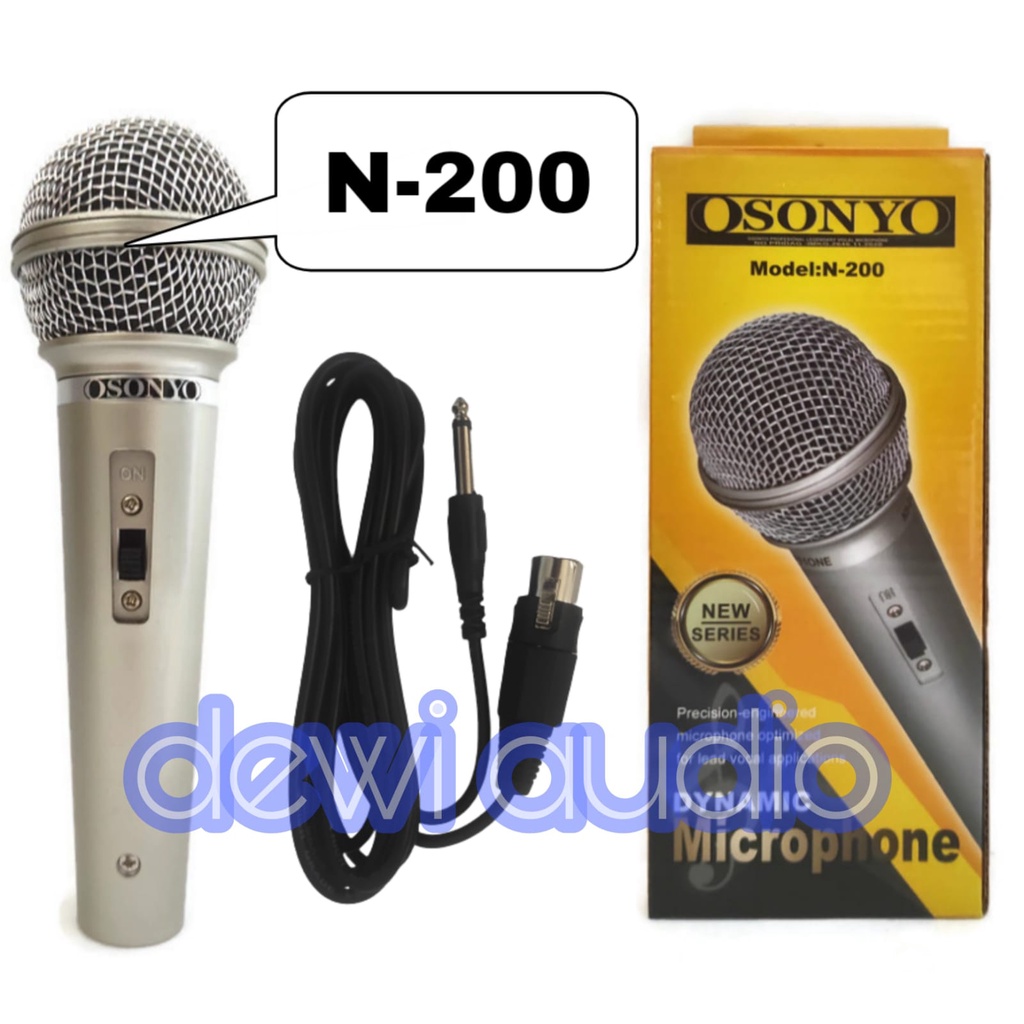 MIC MURAH MICROPHONE KABEL MIK JACK BESAR TERMASUK KABEL N100 N200 M100 M200 S218 ES711 ES722 ES733 ES 845 HS138