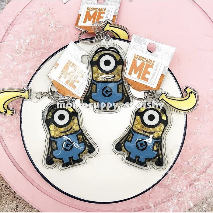 minion keychain squishy by universal studio japan (ORIGINAL JEPANG)