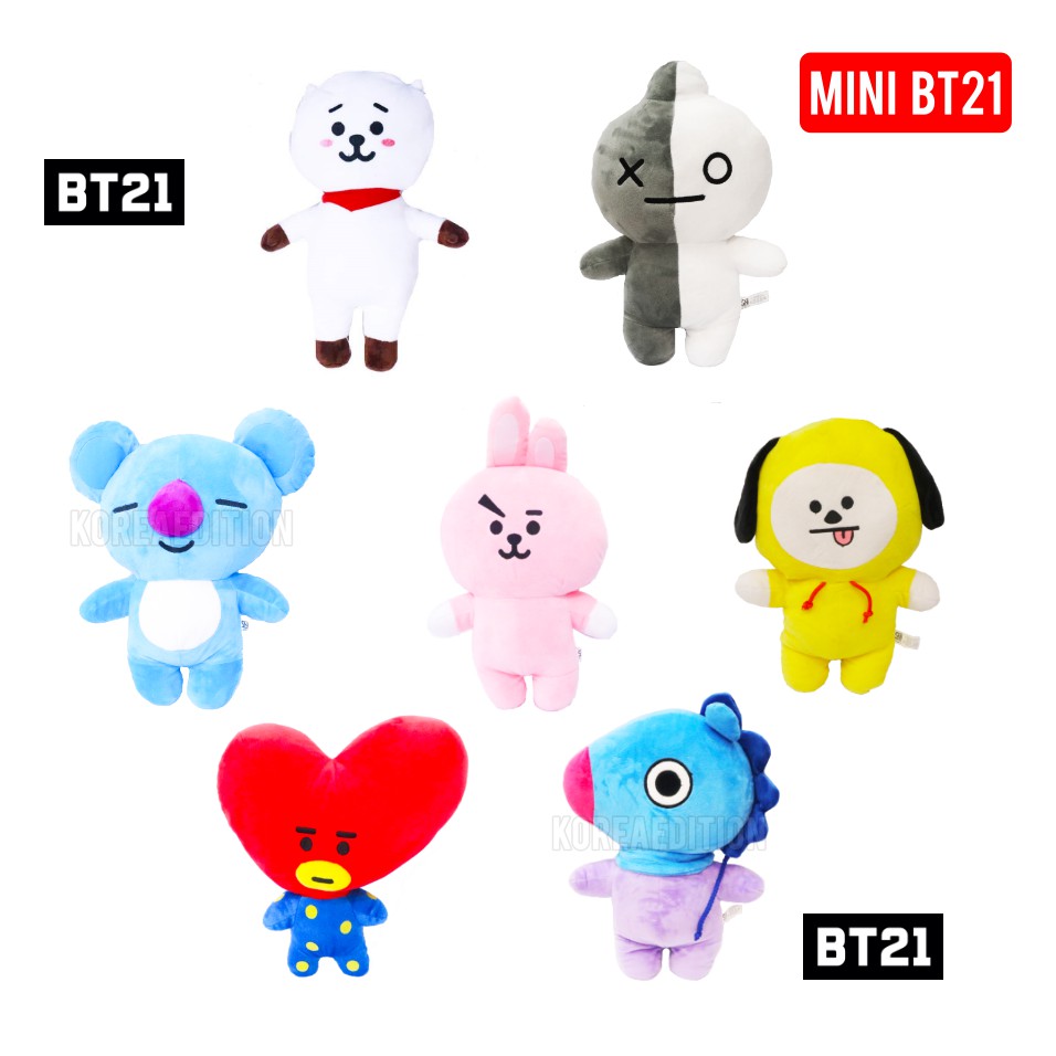 READY STOCK COD BONEKA BT21 Full Badan L BTS KPOP Cooky Tata