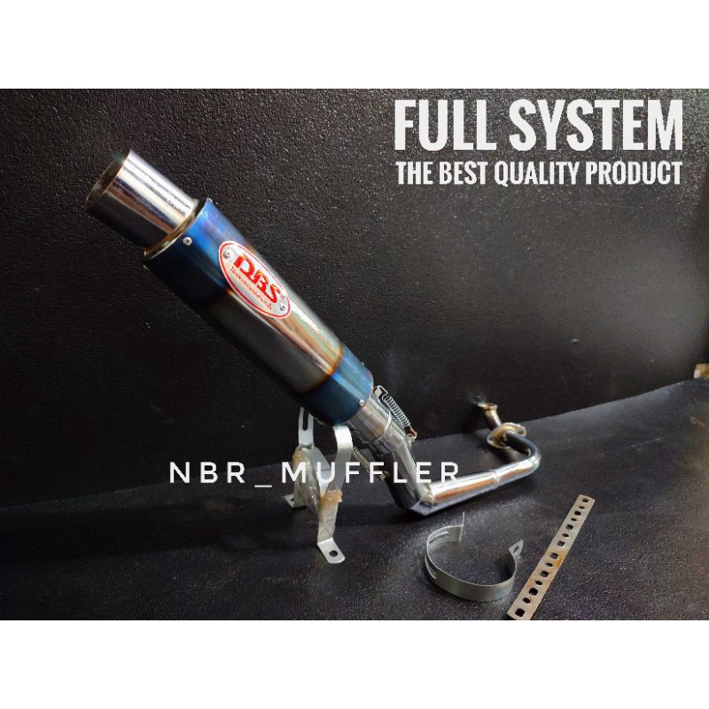 Knalpot racing DBS Beat fi/beat karbu/beat street/beat new/beat pop/scoopy karbu/scoopy fi/scoopy ne