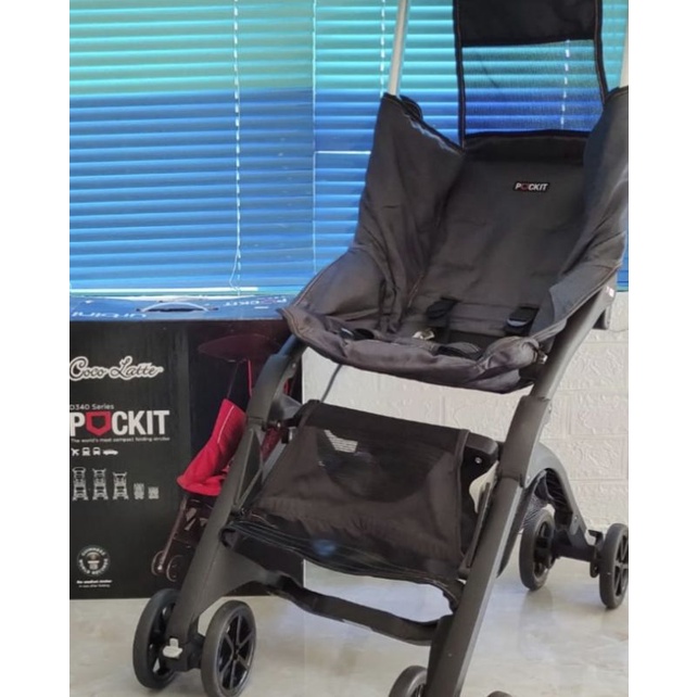 Pockit Cocolatte seri D340 + Ransel (Stroller)