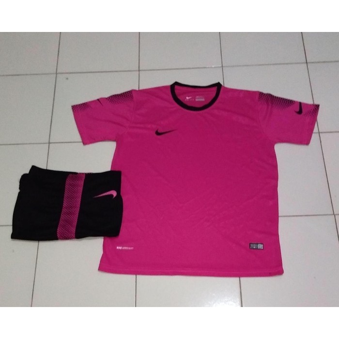 "JERSEY SETELAN FUTSAL NIKE PINK LUNAR GRADE ORI"