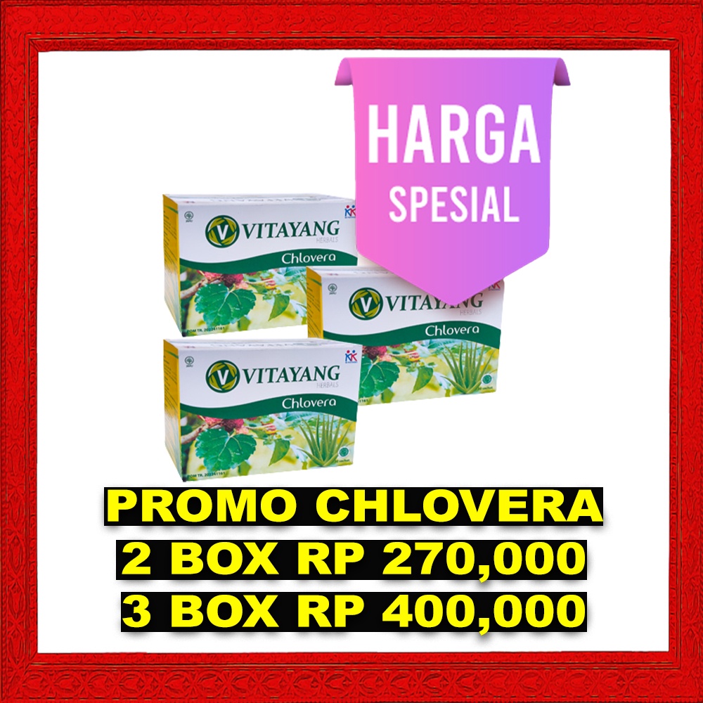 Minuman Detoks Vitayang Chlovera  Atasi Susah BAB untuk semua usia &amp; Sembelit dari KK Indonesia