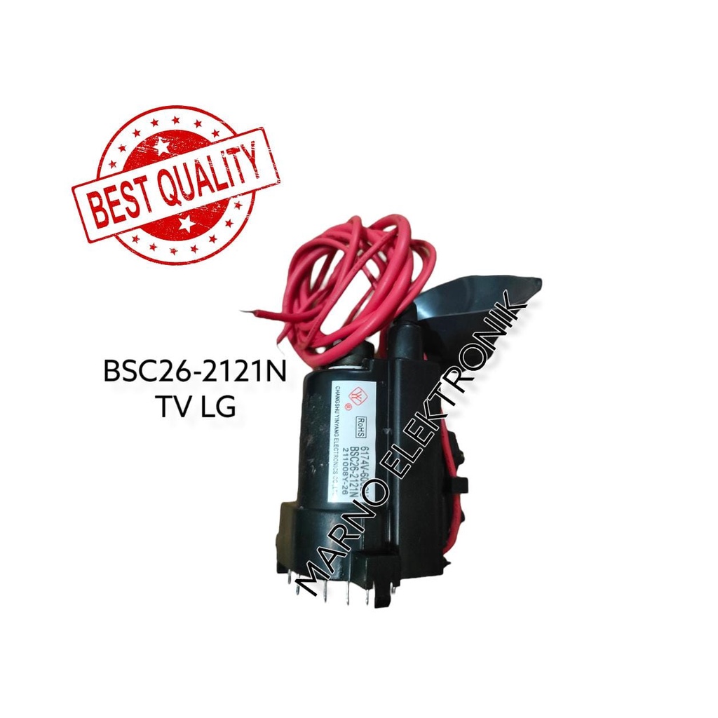 PLAYBACK TV LG 6174V-6002U 6174-6002U BSC26-2121N FLYBACK BSC 26-2121N FBT BSC 26 2121N 2121 ORIGINA