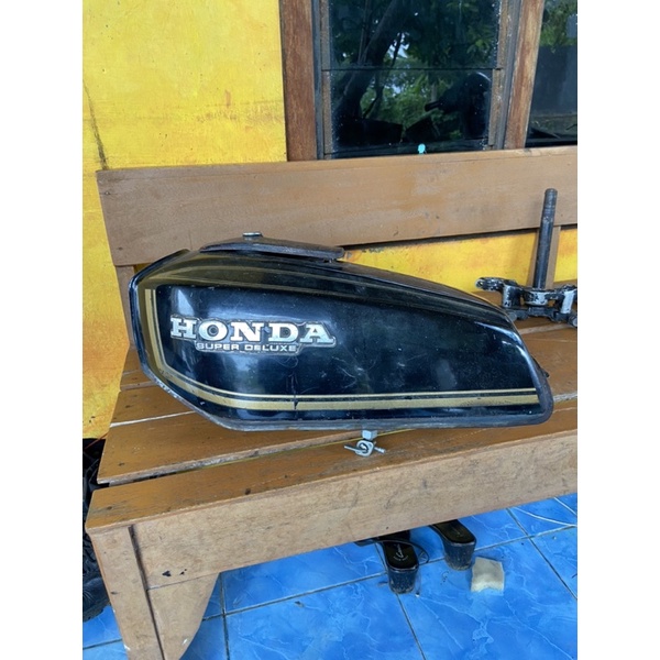 tangki gl100 original paint th 79 80 tengki gl100 gl125 original