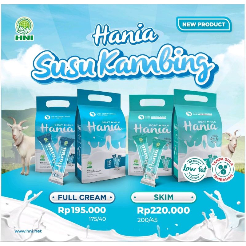 

Susu Kambing Hania