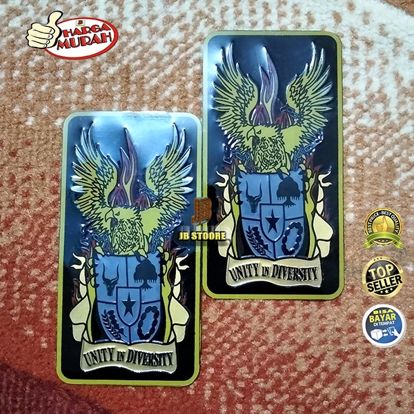 Stiker PASPAMPRES Raider Timbul Sepasang / Stiker Rider Paspampres 2pcs / Stiker Mobil Motor paspamp