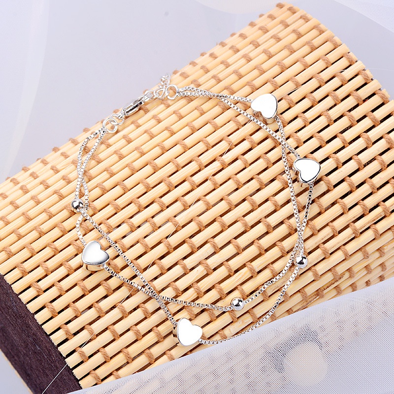 Gelang GL25 Tembaga Lapis S925 Premium Fashion Wanita Gelang Unik Lucu Keren Bagus Banget /Deluna/ BS