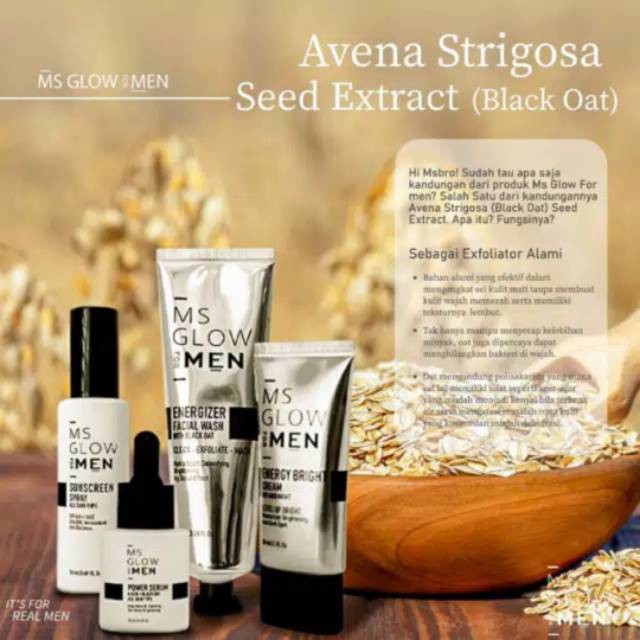 PAKET LENGKAP MS GLOW MEN
