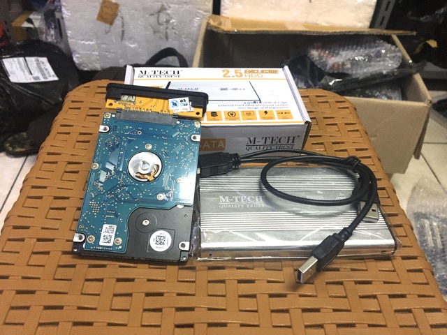 Hdd hardisk ekternal 500gb 2.5 inch plug and play