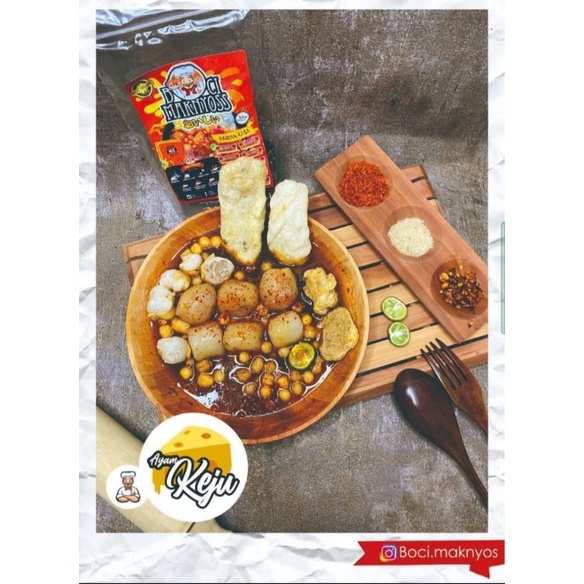 

boci ayam keju